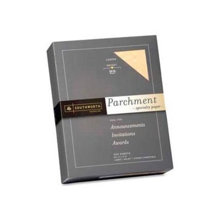 SOUTHWORTH COMPANY Southworth¬Æ Parchment Specialty Paper, 8-1/2" x 11", 24 lb, Copper, 500 Sheets/Pack 894C